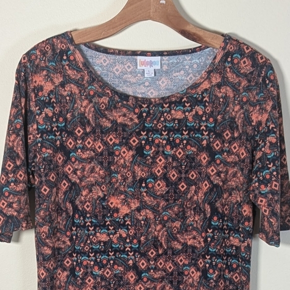 LuLaRoe Julia Dress - Size Large - Picture 1 of 6